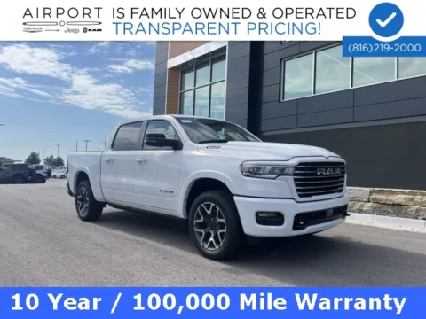 White 2026 Ram 1500 Laramie for sale in Platte City, MO