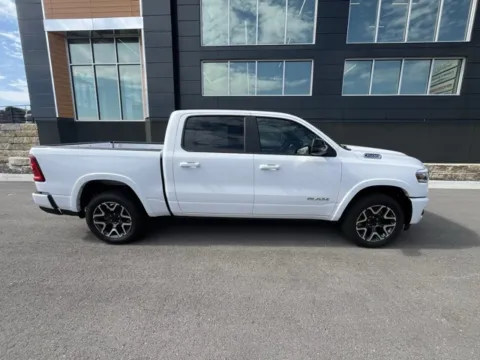 Photos of 2026 Ram 1500 Laramie for sale in Platte City, MO at Airport Chrysler Dodge Jeep Ram