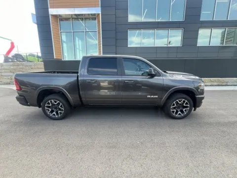 Photos of 2026 Ram 1500 Laramie for sale in Platte City, MO at Airport Chrysler Dodge Jeep Ram