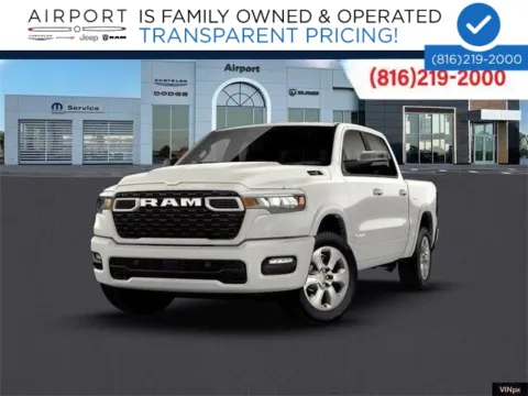 White 2026 Ram 1500 Big Horn/Lone Star for sale in Platte City, MO