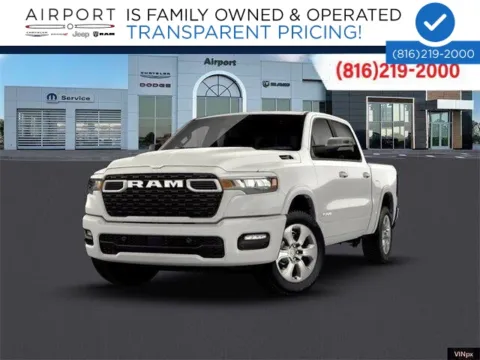 White 2026 Ram 1500 Big Horn/Lone Star for sale in Platte City, MO