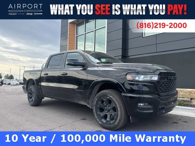 Black 2026 Ram 1500 Big Horn/Lone Star for sale in Platte City, MO