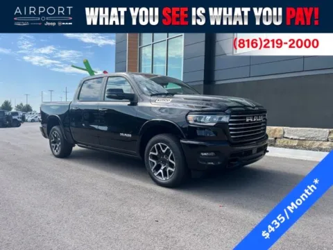 Black 2026 Ram 1500 Laramie for sale in Platte City, MO