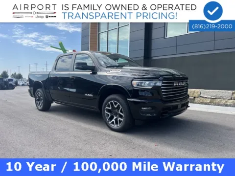 Black 2026 Ram 1500 Laramie for sale in Platte City, MO