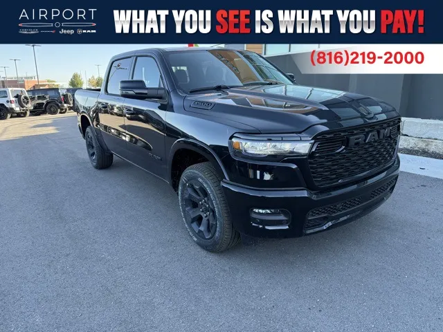Black 2026 Ram 1500 Big Horn/Lone Star for sale in Platte City, MO