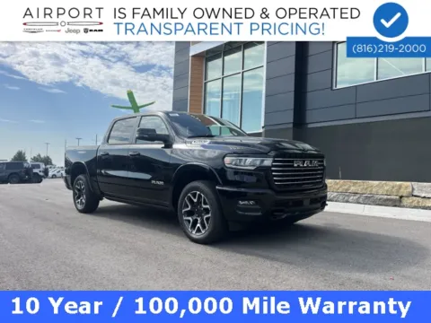 Black 2026 Ram 1500 Laramie for sale in Platte City, MO