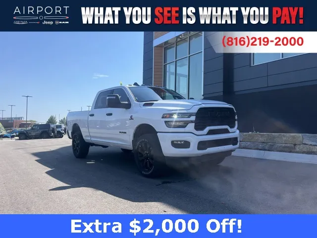 White 2026 Ram 2500 Big Horn for sale in Platte City, MO