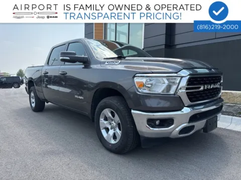 Gray 2022 Ram 1500 Big Horn/Lone Star for sale in Platte City, MO