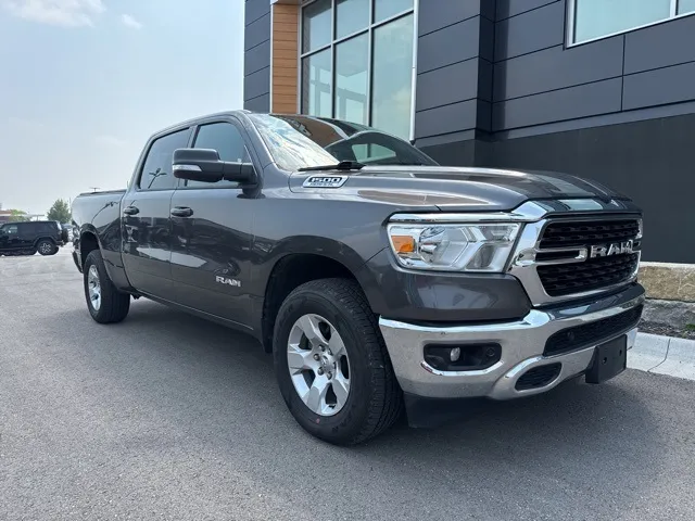 Used 2022 RAM Ram 1500 Pickup Big Horn/Lone Star with VIN 1C6SRFMT6NN437119 for sale in Kansas City