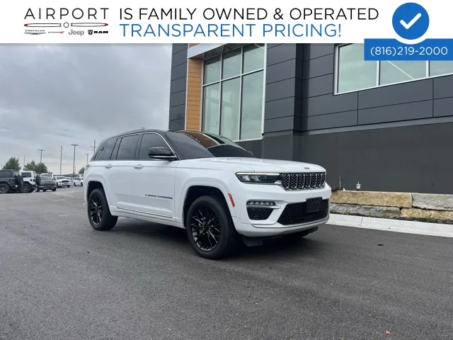 Used 2022 Jeep Grand Cherokee Summit with VIN 1C4RJHEGXN8626804 for sale in Kansas City