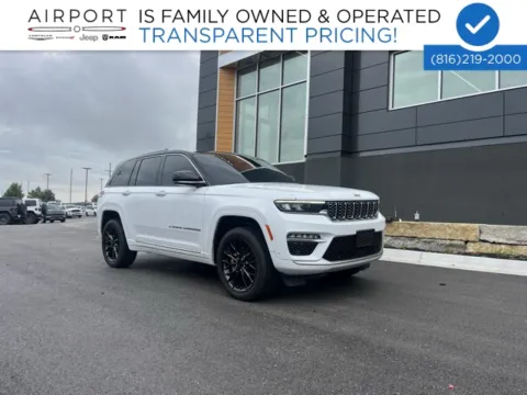 White 2022 Jeep Grand Cherokee Summit for sale in Platte City, MO