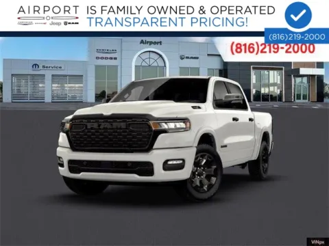 White 2026 Ram 1500 Big Horn/Lone Star for sale in Platte City, MO