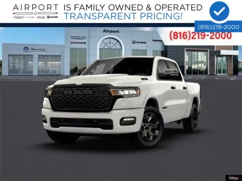 White 2026 Ram 1500 Big Horn/Lone Star for sale in Platte City, MO
