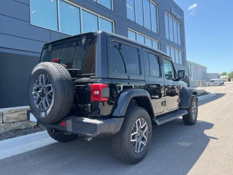 Another view of 2025 Jeep Wrangler Sahara for sale in Platte City, MO at Airport Chrysler Dodge Jeep Ram