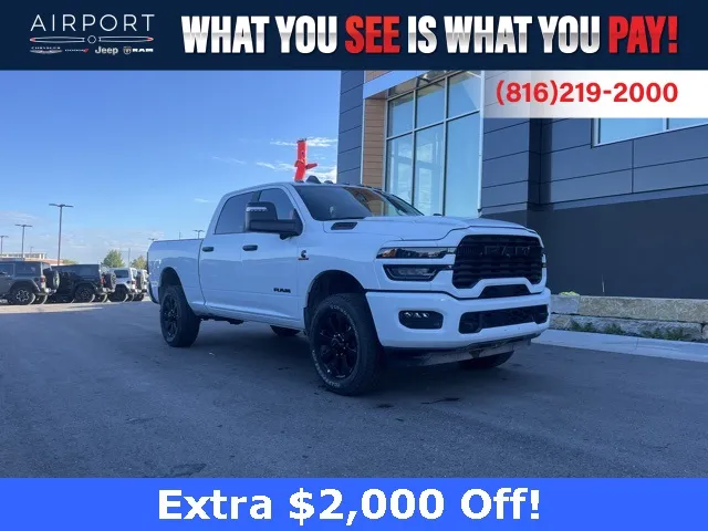 White 2025 Ram 2500 Big Horn for sale in Platte City, MO