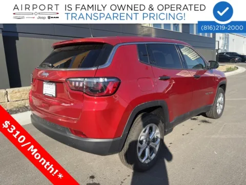Another view of 2025 Jeep Compass Sport for sale in Platte City, MO at Airport Chrysler Dodge Jeep Ram