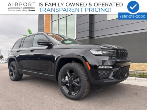 Black 2025 Jeep Grand Cherokee Limited for sale in Platte City, MO