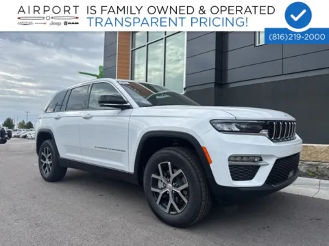 White 2025 Jeep Grand Cherokee Limited for sale in Platte City, MO