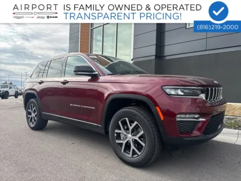 Red 2025 Jeep Grand Cherokee Limited for sale in Platte City, MO
