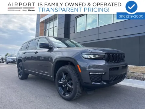 Gray 2025 Jeep Grand Cherokee L Limited for sale in Platte City, MO