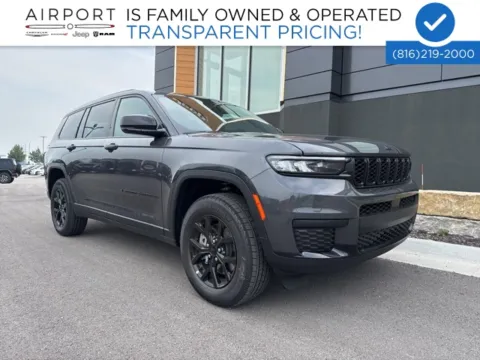 Gray 2025 Jeep Grand Cherokee L Altitude X for sale in Platte City, MO
