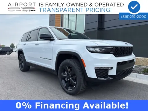 White 2025 Jeep Grand Cherokee L Limited for sale in Platte City, MO