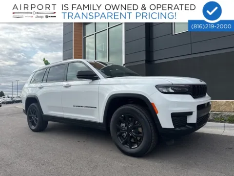 White 2025 Jeep Grand Cherokee L Altitude X for sale in Platte City, MO