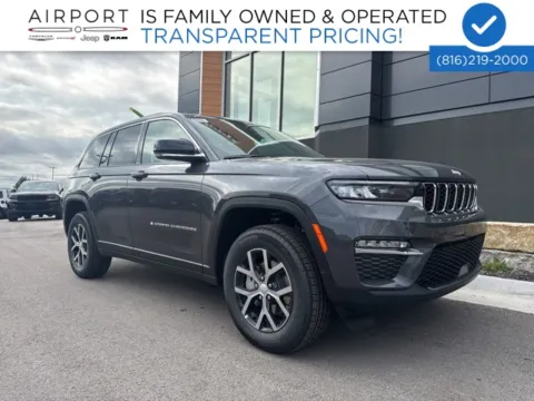 Gray 2025 Jeep Grand Cherokee Limited for sale in Platte City, MO