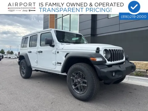 White 2025 Jeep Wrangler Sport S for sale in Platte City, MO