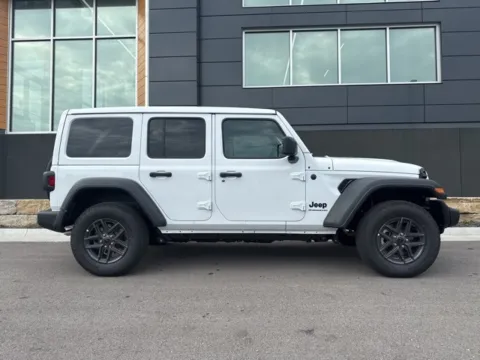 Photos of 2025 Jeep Wrangler Sport S for sale in Platte City, MO at Airport Chrysler Dodge Jeep Ram