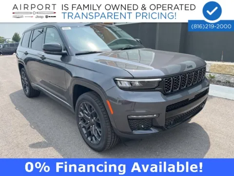 Gray 2025 Jeep Grand Cherokee L Summit for sale in Platte City, MO
