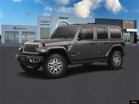 Photos of 2025 Jeep Wrangler Sahara for sale in Platte City, MO at Airport Chrysler Dodge Jeep Ram