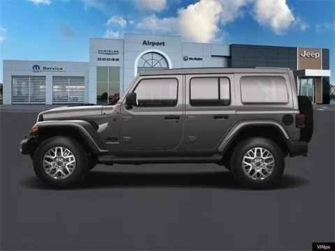 Another view of 2025 Jeep Wrangler Sahara for sale in Platte City, MO at Airport Chrysler Dodge Jeep Ram