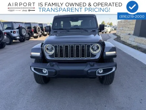 Gray 2025 Jeep Wrangler Sahara for sale in Platte City, MO