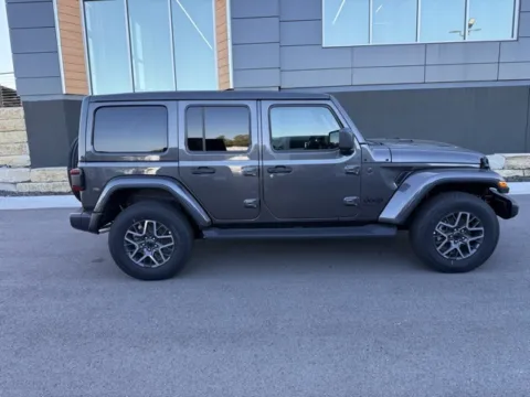 Another view of 2025 Jeep Wrangler Sahara for sale in Platte City, MO at Airport Chrysler Dodge Jeep Ram
