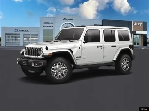 Photos of 2025 Jeep Wrangler Sahara for sale in Platte City, MO at Airport Chrysler Dodge Jeep Ram