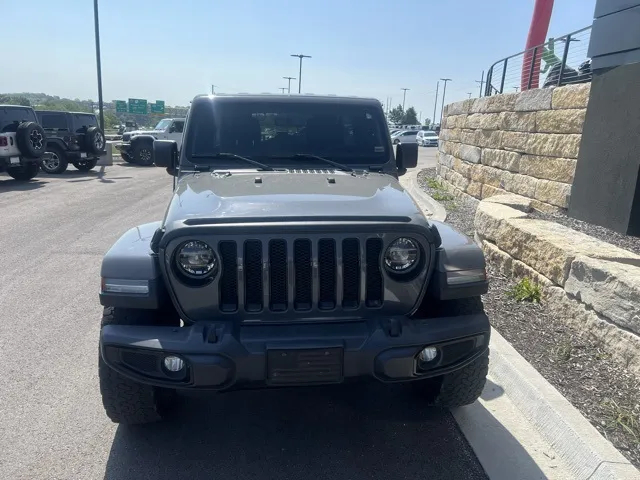 Used 2020 Jeep Wrangler Unlimited Sahara Altitude with VIN 1C4HJXEG7LW137873 for sale in Kansas City