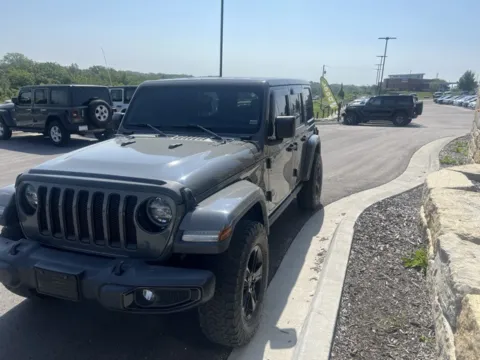 Photos of 2020 Jeep Wrangler Unlimited Sahara for sale in Platte City, MO at Airport Chrysler Dodge Jeep Ram