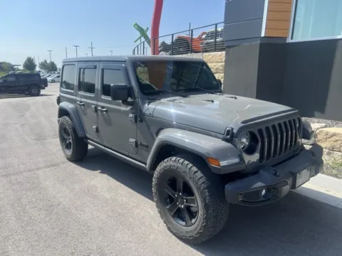 Another view of 2020 Jeep Wrangler Unlimited Sahara for sale in Platte City, MO at Airport Chrysler Dodge Jeep Ram