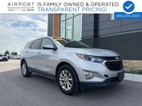 Silver 2020 Chevrolet Equinox LT for sale in Platte City, MO
