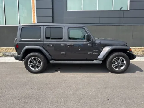Photos of 2020 Jeep Wrangler Unlimited Sahara for sale in Platte City, MO at Airport Chrysler Dodge Jeep Ram