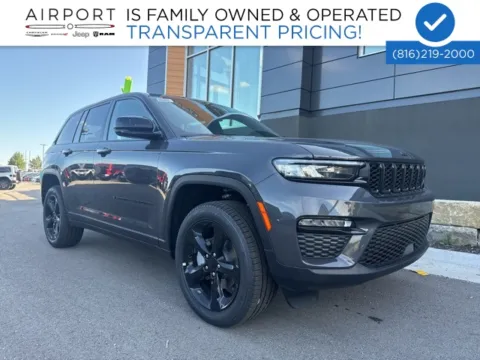 Gray 2025 Jeep Grand Cherokee Limited for sale in Platte City, MO