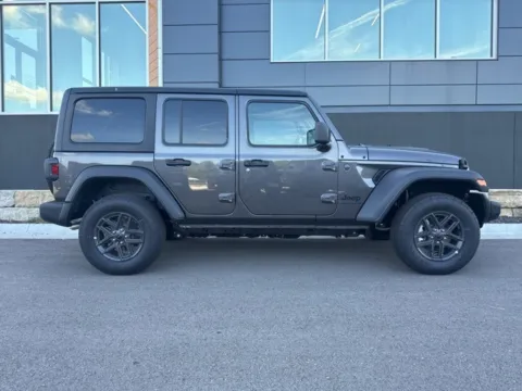 Photos of 2025 Jeep Wrangler Sport S for sale in Platte City, MO at Airport Chrysler Dodge Jeep Ram