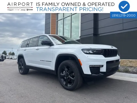 White 2025 Jeep Grand Cherokee L Limited for sale in Platte City, MO