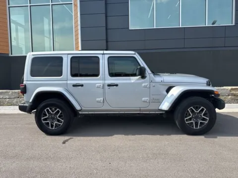 Photos of 2024 Jeep Wrangler Sahara for sale in Platte City, MO at Airport Chrysler Dodge Jeep Ram