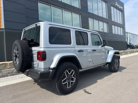 Another view of 2024 Jeep Wrangler Sahara for sale in Platte City, MO at Airport Chrysler Dodge Jeep Ram