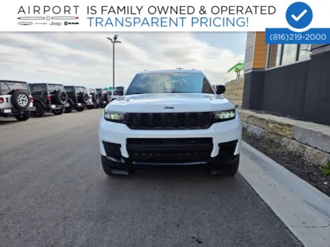 White 2024 Jeep Grand Cherokee L Altitude X for sale in Platte City, MO