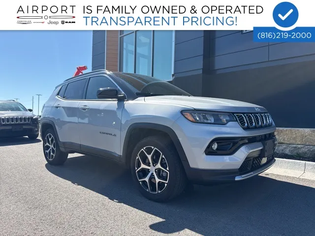 Used 2024 Jeep Compass Limited with VIN 3C4NJDCNXRT148402 for sale in Kansas City
