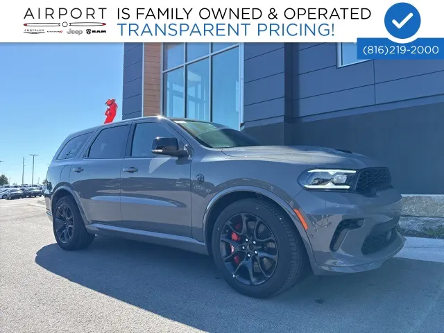 Used 2024 Dodge Durango SRT Hellcat with VIN 1C4SDJH95RC239822 for sale in Kansas City