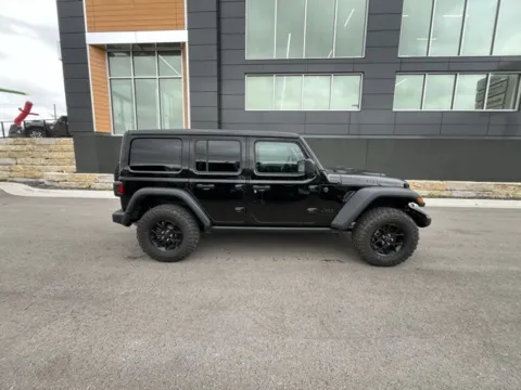 Photos of 2024 Jeep Wrangler Willys for sale in Platte City, MO at Airport Chrysler Dodge Jeep Ram